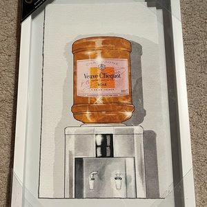 Oliver Gal Veuve Champagne Art Frame